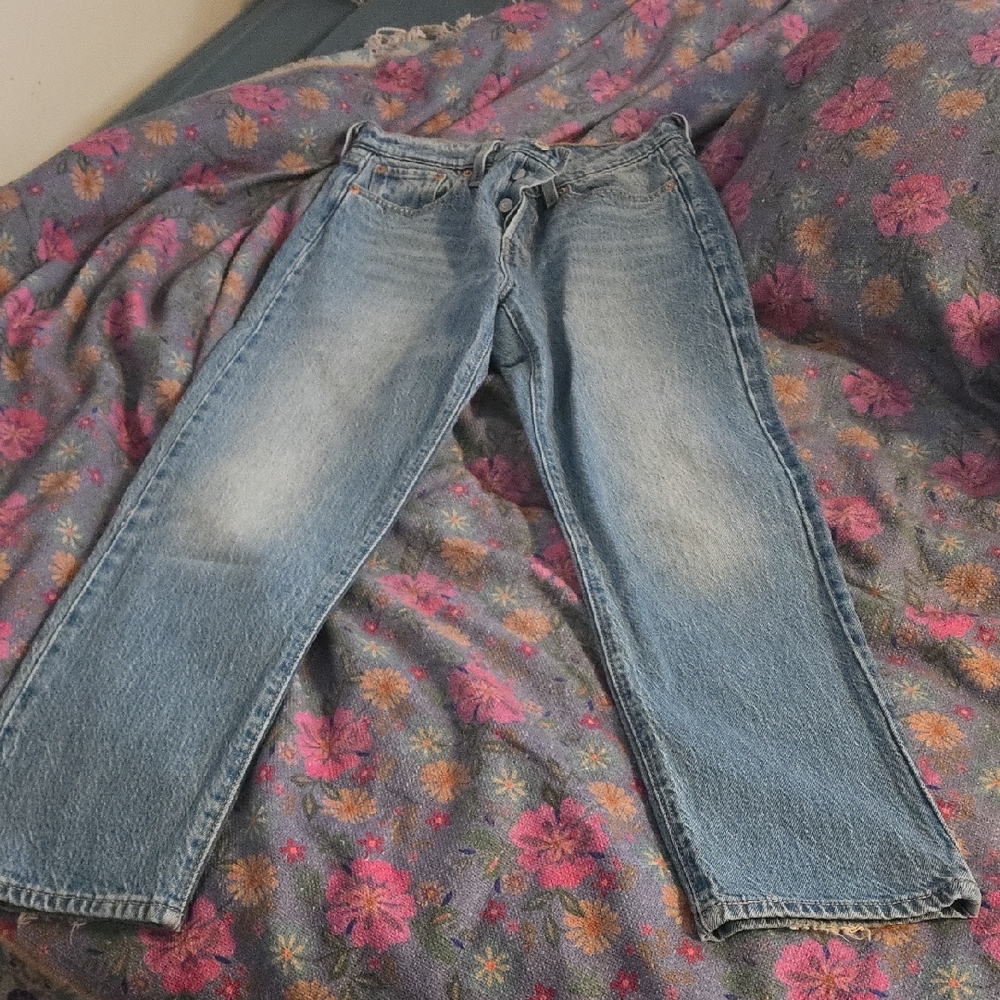 Levi's Women's Straight Leg Jeans - Light Blue